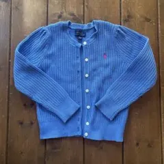 POLO RALPH LAUREN キッズカーディガン 6t ブルー