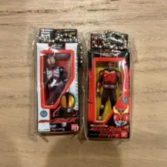 仮面ライダー 食玩 ソフビパッケージチャーム&チョコスナック クウガ ファイズ
