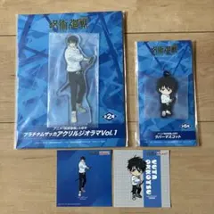 五条悟 ラウンドワン ぬいぐるみ アクスタ 缶バッジ ステッカー セット 2025年最新】ラウンドワン 五条悟の人気アイテム - メルカリ