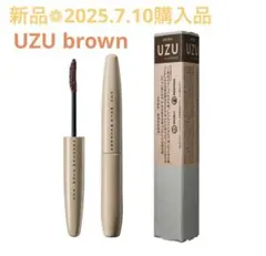 早い者勝ち❁新品 UZU モテマスカラ ブラウンまつげ美容液マスカラお湯オフのサムネイル