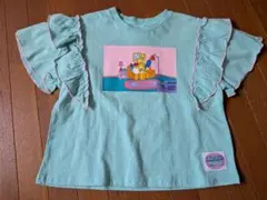 新品タグ付き　リトシー　シンプソンズ　フリル　Tシャツ　110