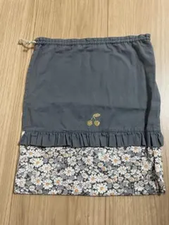 ハンドメイド　リバティ　花柄　袋