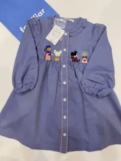 【新品】ファミリア　ワンピース　100センチ