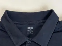 UNIQLO×Theory ユニクロ　セオリー　ポロシャツ　黒　XLのサムネイル