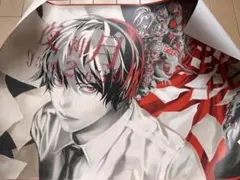 デスノート展 B2ポスター 夜神月　 描き下ろし ポスター