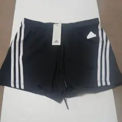 新品未使用　タグ付き　adidas ブラック トレーニングショーツ XL