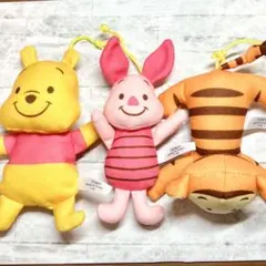 くまのプーさん 6way ジムにへんしんメリー 人形 ぬいぐるみ 3点セットのサムネイル