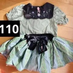 バースデイ cottoli ディズニー アナ セーラー襟Tシャツ＆サテンスカート