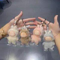 ラブブ、イニシャル用のケース　2個セット