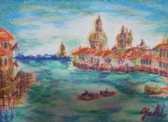 オリジナルパステル画 原画