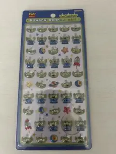 ボンボンドロップシールミニ　リトルグリーンメン