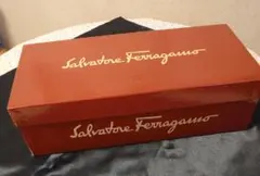 サルヴァトーレフェラガモ ミュール ミドルヒール リボン バックストラップ