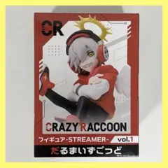 CR だるまいずごっと CRAZYRACCOONフィギュア-STREAMER-