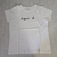 agnes b. ロゴTシャツ ホワイトのサムネイル