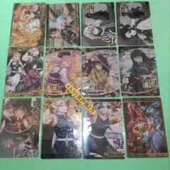 ①㊷ 鬼滅の刃　ウエハース 7 SR 冨岡義勇 甘露寺蜜璃 時透無一郎