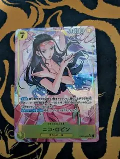 ワンピース ニコ・ロビンsrパラレル　 キャラクターカード