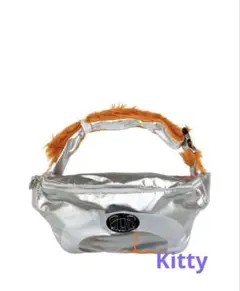 【未開封】VAUNDY ロゴ入りバッグ ホワイト SILENCE Vaundy Metallic Crossbody Bag 