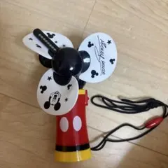 【動作確認済】ディズニーリゾート ミッキー 光るハンディファンのサムネイル