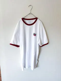 【Saturdays NYC】チェッカーグラフィック リンガーTシャツ Mのサムネイル