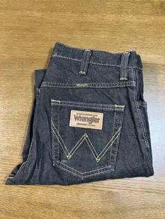 Wrangler ストレートデニム ブラック　29インチ メンズジーンズ
