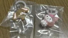 サンリオキャラクターズ　ゆるっとめじるしアクセサリー　マイメロ　くろうさ