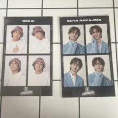 FANTASTICS ロト F賞 ステッカー 中島颯太 世界