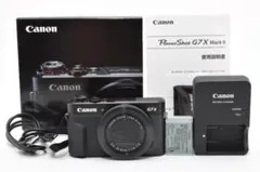 【美品】Canon PowerShot G7 X Mark II 箱付き　中古 2026年最新】PowerShot G7 X Mark IIの人気アイテム - メルカリ