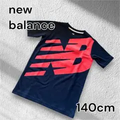 new balance Tシャツ 140cm ネイビーのサムネイル
