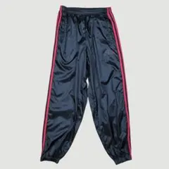 90s adidasアディダス トラックパンツ Y2KブラックMサイズ