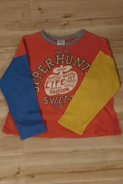 カラフル長袖カットソー 130cm