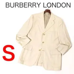 H244◾️バーバリーロンドン　コットン　３釦ジャケット