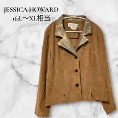 一点物✨️JESSICA HOWARD【16:L〜XL相当】ブラウンスエード
