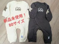 Buddy Lee ロンパース 2点セット アイボリー・グレー80サイズ