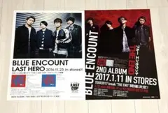 BLUE ENCOUNT 直筆サイン入りポスター B2 ポスター ブルエン - メルカリ