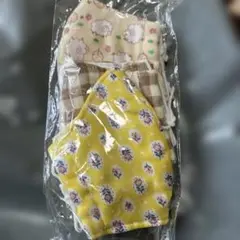 新品未使用品　布製マスク3点セット