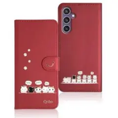 Galaxy S25 FE 手帳型 ケース（レッド）