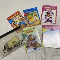 ディズニー ミニシールブック 5冊セット　ゴールデン　ミニ　アクティビティセット