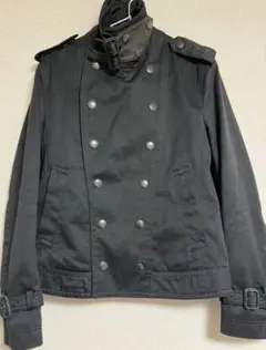 BURBERRY BLACK LABEL ナポレオンジャケット ブラック