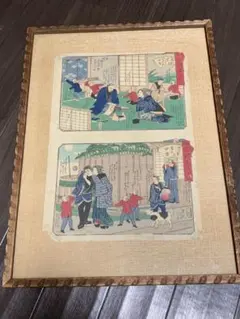 古美術 タイ 陶板 額 タイ 伝統行事 ロイクラトン 色絵 陶器 陶板 古美術 タイ 陶板 額 タイ 伝統行事 ロイクラトン 色絵 陶器 陶板 B