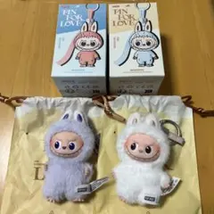 THE MONSTERS PIN FOR LOVE イニシャル ラブブ４個セット