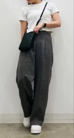 GU ローウエストバギーパンツ　股下補正済み