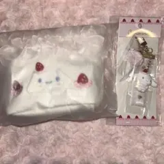 シナモロール ホイップシリーズ キーホルダー ポーチ