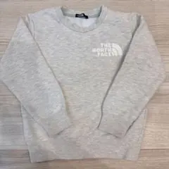 ノースフェイス　キッズ　子供　トレーナー　スウェット　120 グレー