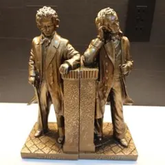 親子のブロンズ彫刻 J. Sato 約30cm 親子のブロンズ彫刻 J. Sato 約30cm
