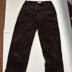 niko and..ニコアンド　コーデュロイペインターパンツ　M ダークブラウン