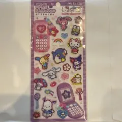 平成はっぴーフォン　ステッカー サンリオキャラクターズ