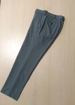ユニクロ　メンズ　感動パンツ　グレー　ウエスト76
