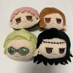 jitot 呪術廻戦　虎杖　七海　釘崎　夏油DAISO ぬいぐるみキーホールダー