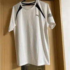 PUMA スポーツTシャツ ホワイト×ブラック メンズOサイズのサムネイル