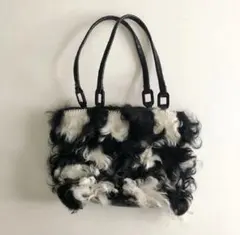 レア保存袋付✨ジャマンピュエッシュ パーティーバッグ メタリック 肩掛け レザー niana パーティー ハンドバッグ パーティーバッグ サテン メタル